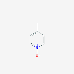 molecular formula C6H7NO B094516 4-Methylpyridine N-oxide CAS No. 1003-67-4