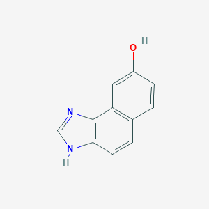 molecular formula C11H8N2O B094536 Naphth(1,2-d)imidazol-8-ol CAS No. 74381-61-6