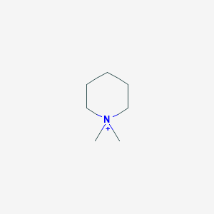molecular formula C7H16N+ B094548 Mepiquat CAS No. 15302-91-7