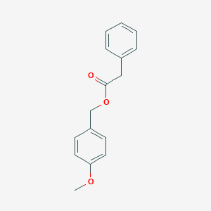 molecular formula C16H16O3 B094552 4-Methoxybenzyl phenylacetate CAS No. 102-17-0
