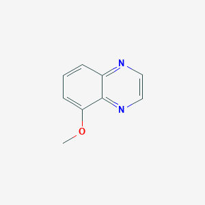 molecular formula C9H8N2O B094556 5-甲氧基喹喔啉 CAS No. 19506-17-3