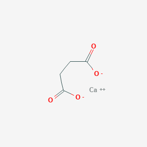 molecular formula C4H6CaO5 B094568 Calcium succinate CAS No. 140-99-8