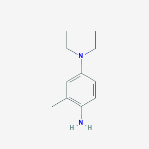 molecular formula C11H18N2 B094574 1,4-Benzenediamine, N4,N4-diethyl-2-methyl- CAS No. 148-71-0