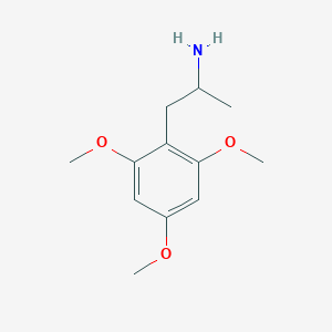 molecular formula C12H19NO3 B094578 2,4,6-Trimethoxyamphetamine CAS No. 15402-79-6