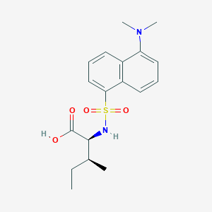 molecular formula C18H24N2O4S B094587 丹磺酰-L-异亮氨酸 CAS No. 1100-21-6