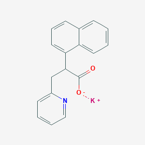 molecular formula C18H14KNO2 B094596 GRAVEXLOHIMHAF-UHFFFAOYSA-M CAS No. 1092-01-9