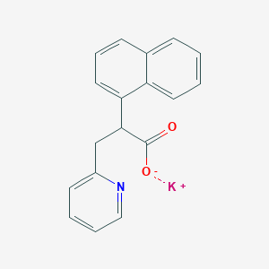 Potassium alpha-(2'-pyridyl)methyl-1-naphthaleneacetate