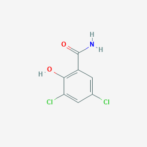 molecular formula C7H5Cl2NO2 B094599 3,5-Dichloro-2-hydroxybenzamide CAS No. 17892-26-1
