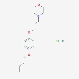molecular formula C17H28ClNO3 B000946 Pramoxine Hydrochloride CAS No. 637-58-1