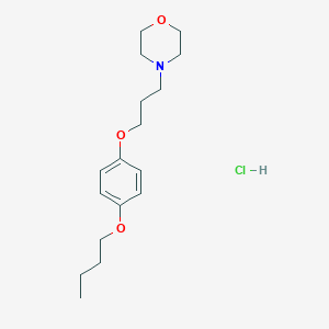 molecular formula C17H27NO3.HCl B000946 盐酸普拉莫辛 CAS No. 637-58-1