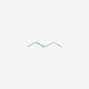 molecular formula C5H10 B094610 反式-2-戊烯 CAS No. 109-68-2