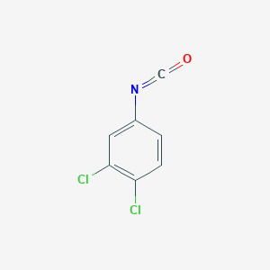 molecular formula C7H3Cl2NO B094611 3,4-Dichlorophenyl isocyanate CAS No. 102-36-3