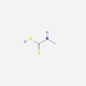 molecular formula C2H5NS2 B094612 Metam CAS No. 144-54-7