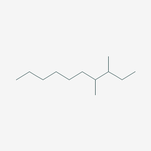 molecular formula C12H26 B094623 癸烷，3,4-二甲基- CAS No. 17312-45-7
