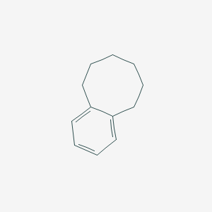 molecular formula C12H16 B094639 5,6,7,8,9,10-Hexahydrobenzocyclooctene CAS No. 1076-69-3