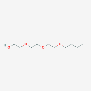 molecular formula C4H9(OCH2CH2)3OH<br>C10H22O4<br>C10H22O4 B094643 Triethylene glycol monobutyl ether CAS No. 143-22-6