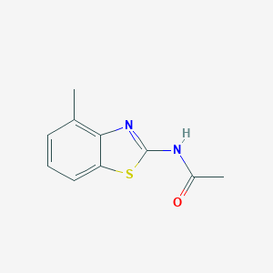 N-(4-methyl-1,3-benzothiazol-2-yl)acetamide