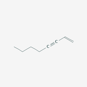 molecular formula C8H12 B094658 1-Octen-3-yne CAS No. 17679-92-4