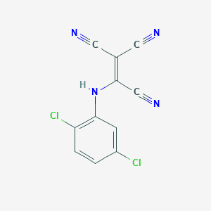 (2,5-Dichloroanilino)ethenetricarbonitrile