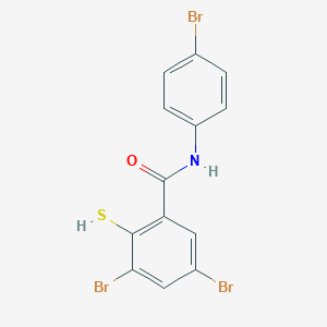 molecular formula C13H8Br3NOS B094694 Thiosalan CAS No. 15686-78-9