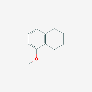molecular formula C11H14O B094695 5-Methoxy-1,2,3,4-tetrahydronaphthalene CAS No. 1008-19-1