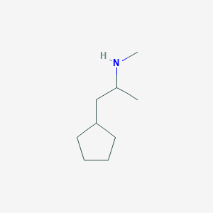 molecular formula C9H19N B094703 Cyclopentamine CAS No. 102-45-4