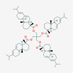 molecular formula C85H124O8 B094704 Pentaerythritol tetraabietate CAS No. 127-23-1