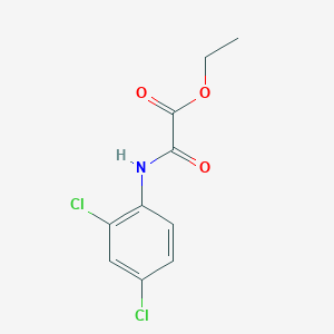 B094709 Ethyl 2-(2,4-dichloroanilino)-2-oxoacetate CAS No. 15313-47-0