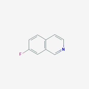 molecular formula C9H6FN B094710 7-Fluoroisoquinoline CAS No. 1075-12-3