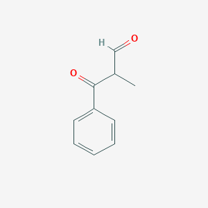 molecular formula C10H10O2 B094711 2-Benzoylpropanal CAS No. 16837-43-7