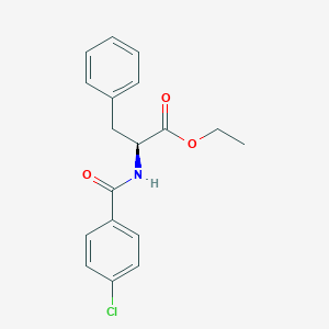 molecular formula C18H18ClNO3 B094721 BRN 3987057 CAS No. 19064-51-8