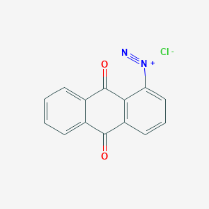 9,10-Dioxoanthracene-1-diazonium chloride