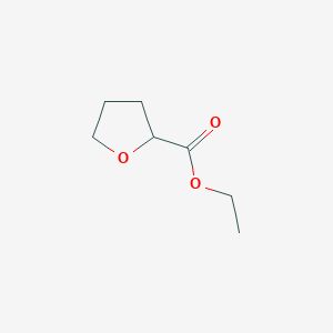 molecular formula C7H12O3 B094737 Ethyl tetrahydrofuran-2-carboxylate CAS No. 16874-34-3