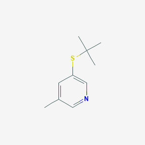 B094753 3-Picoline, 5-(tert-butylthio)- CAS No. 18794-47-3