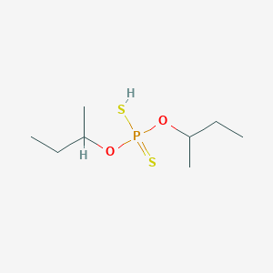 Phosphorodithioic acid, O,O-bis(1-methylpropyl) ester