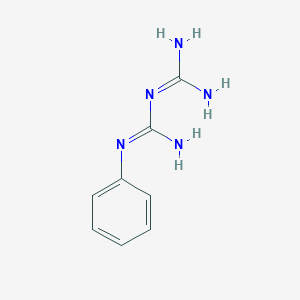 molecular formula C8H11N5 B094773 Phenylbiguanide CAS No. 102-02-3