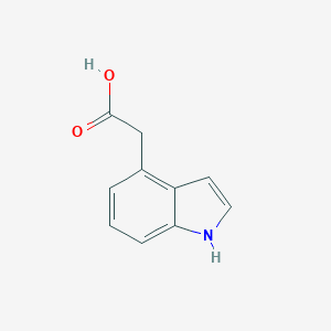 molecular formula C10H9NO2 B094775 2-(1H-Indol-4-YL)acetic acid CAS No. 16176-74-2