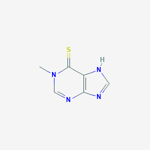 molecular formula C6H6N4S B094778 1-Methyl-6-thiopurine CAS No. 1006-22-0