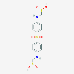 molecular formula C14H16N2O6S3 B094800 Sulfoxone CAS No. 144-76-3