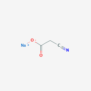 molecular formula C3H3NNaO2 B094801 Sodium cyanoacetate CAS No. 1071-36-9