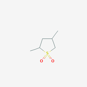 molecular formula C6H12O2S B094816 2,4-Dimethylsulfolane CAS No. 1003-78-7