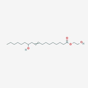 molecular formula C20H38O4 B094819 1,2-Ethanediol monoricinoleate CAS No. 106-17-2