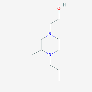 2-(3-Methyl-4-propylpiperazin-1-yl)ethanol