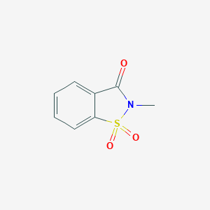 molecular formula C8H7NO3S B094822 N-Methylsaccharin CAS No. 15448-99-4