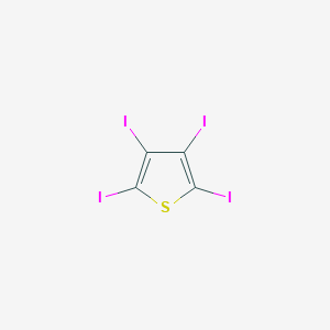 molecular formula C4I4S B094830 2,3,4,5-Tetraiodothiophene CAS No. 19259-11-1