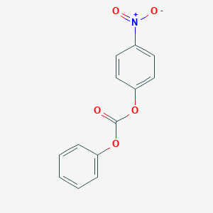 molecular formula C13H9NO5 B094836 Carbonic acid, p-nitrophenyl phenyl ester CAS No. 17175-11-0