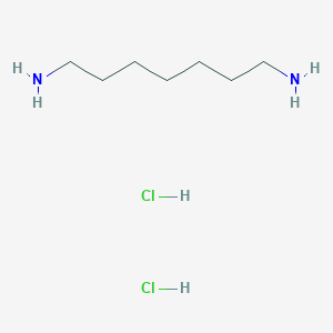 molecular formula C7H20Cl2N2 B094838 heptane-1,7-diamine dihydrochloride CAS No. 15536-15-9