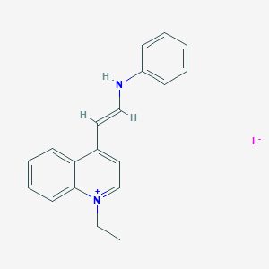 1-Ethyl-4-(2-(phenylamino)vinyl)quinolinium iodide