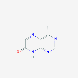 molecular formula C7H6N4O B094846 4-Methyl-7(8H)-pteridinone CAS No. 16041-29-5