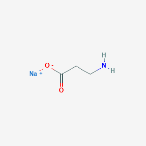 molecular formula C3H6NNaO2 B094852 Sodium beta-alaninate CAS No. 16690-93-0